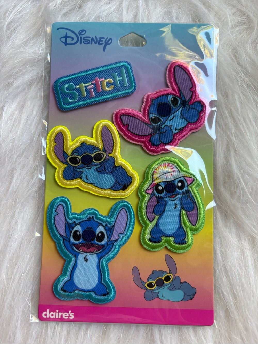 Disney x Claire’s - Stitch Patches Set